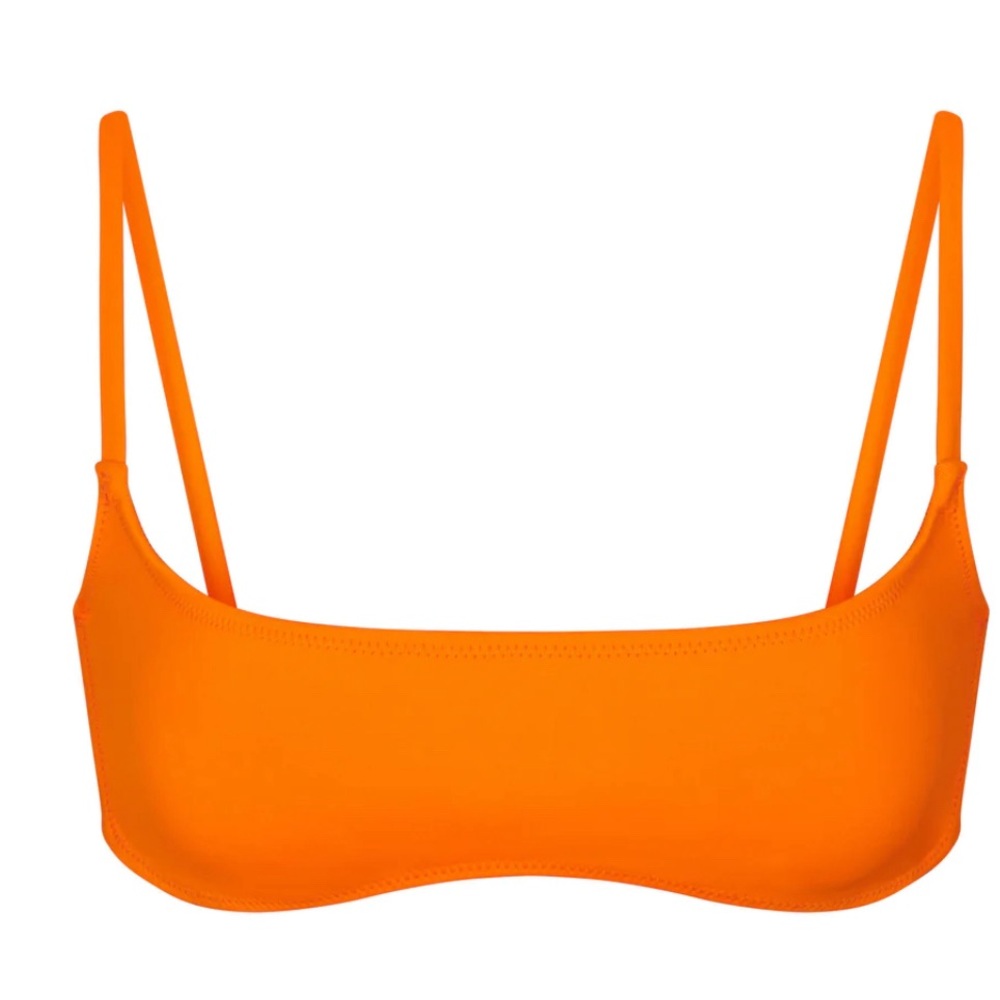 SKIMS Orange Swim Top